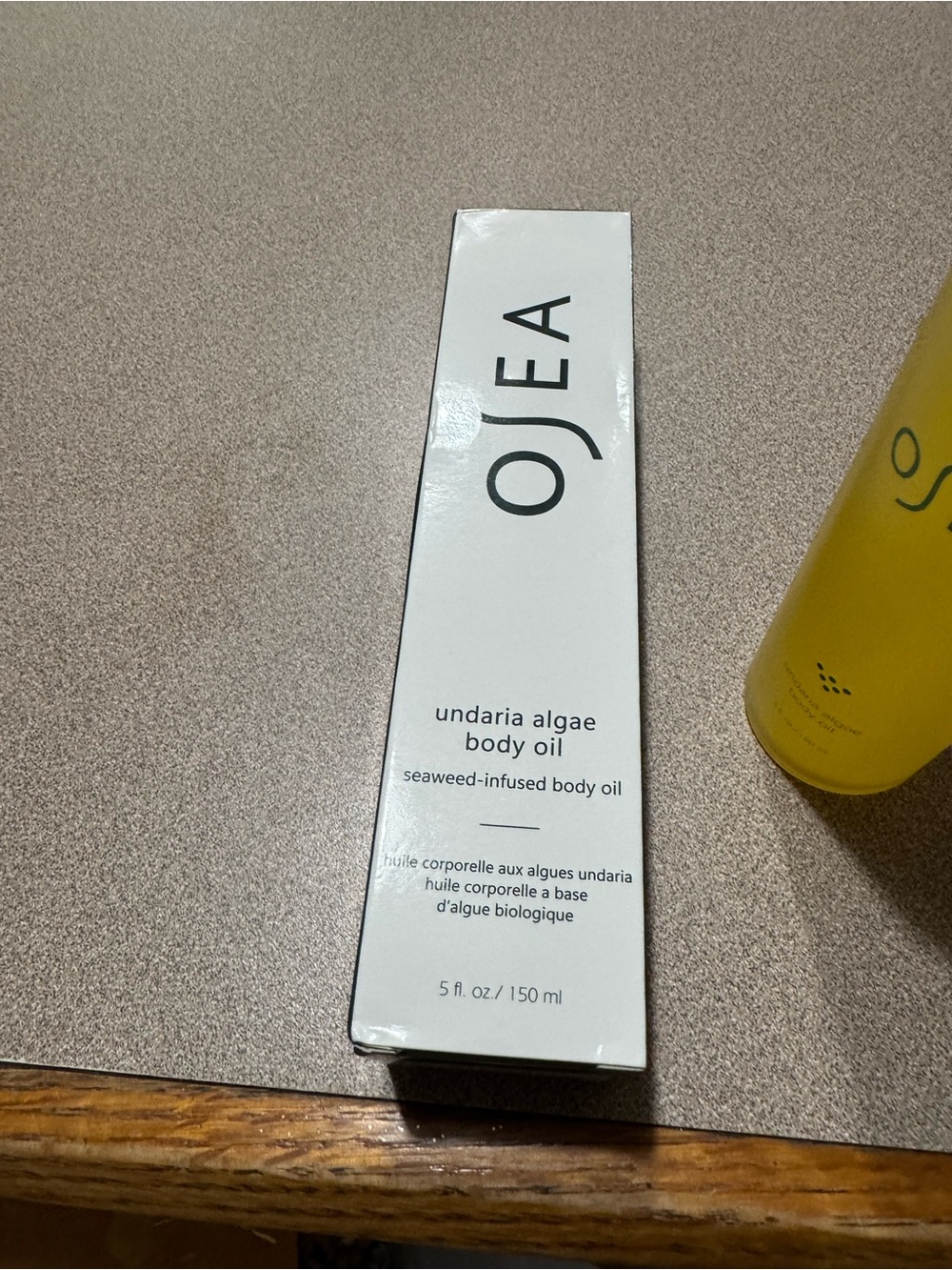 Sea Yellow Pump Bottle Body Oil - Picture 8 of 8